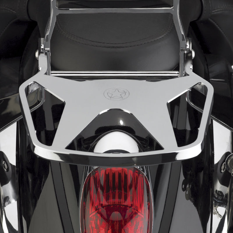 National Cycle P9900 Paladin Luggage Rack for Honda, Suzuki, Kawasaki, and Yamaha Motorcycles