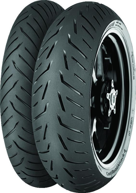 Continental Tire ContiRoadAttack 4 190/55 ZR 17 M/C (75W) TL Rear for Sport and Sport Touring Motorcycles