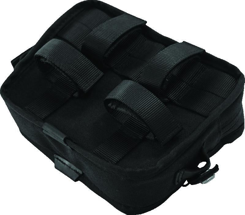 Burly Brand Handlebar Bag B15-1012B – Universal T-Bar Mount with Black CORDURA® Fabric