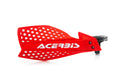 Acerbis X-Ultimate Handguard - Red/White for Powersports Vehicles