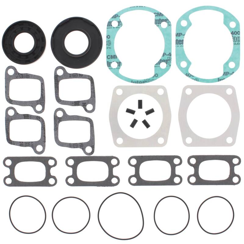 Vertex Pistons 80-86 Citation 377cc / 87-88 Safari 380cc Complete Gasket Kit with Seals