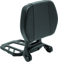 Kuryakyn Neo Driver & Passenger Backrest Black - Versatile Luggage Rack and Back Support System for Powersports Vehicles