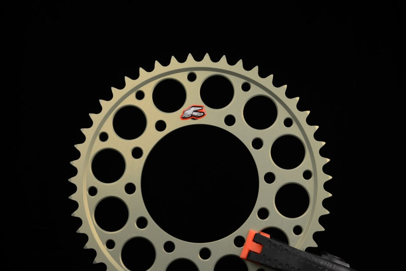 Renthal UltraLight Rear Chainwheel for Yamaha MT-07, 2026 YZF-R7, and Tracer 7 – Part No. 519U-520-44P