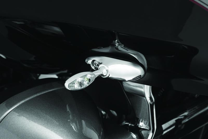 Kuryakyn Front Turn Signal Mounts for Harley Davidson Road Glide Models by Kuryakyn Part 2848