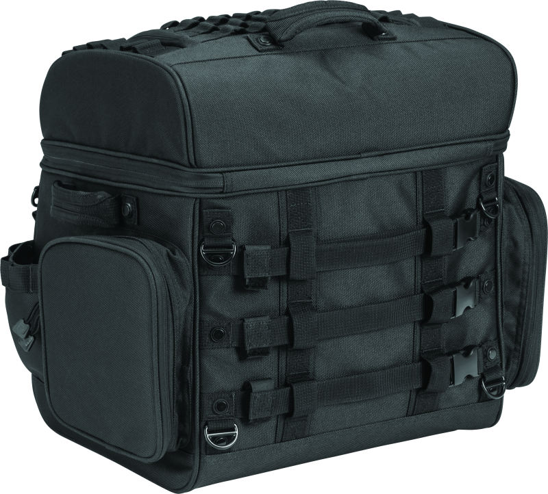 Kuryakyn Momentum Vagabond Bag Part Number 5285 – Versatile Motorcycle Seat and Rack Storage Solution