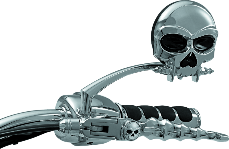 Kuryakyn Zombie Levers for Harley-Davidson 96-Up Cable Chrome – Stylish Motorcycle Brake and Clutch Levers