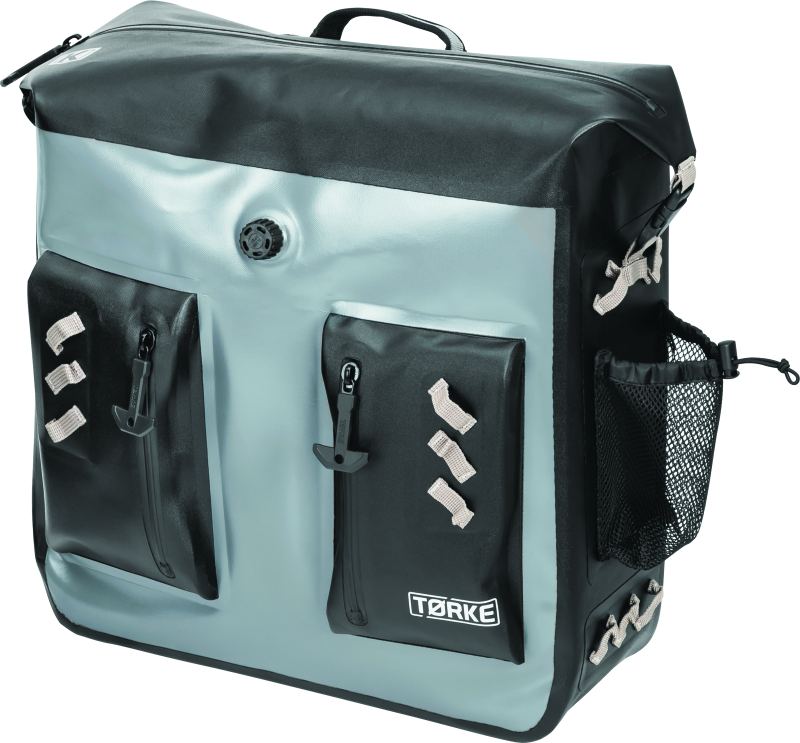 Kuryakyn Torke 24L Solo Dry Pannier – Waterproof Motorcycle Storage Bag with Removable Support Structure