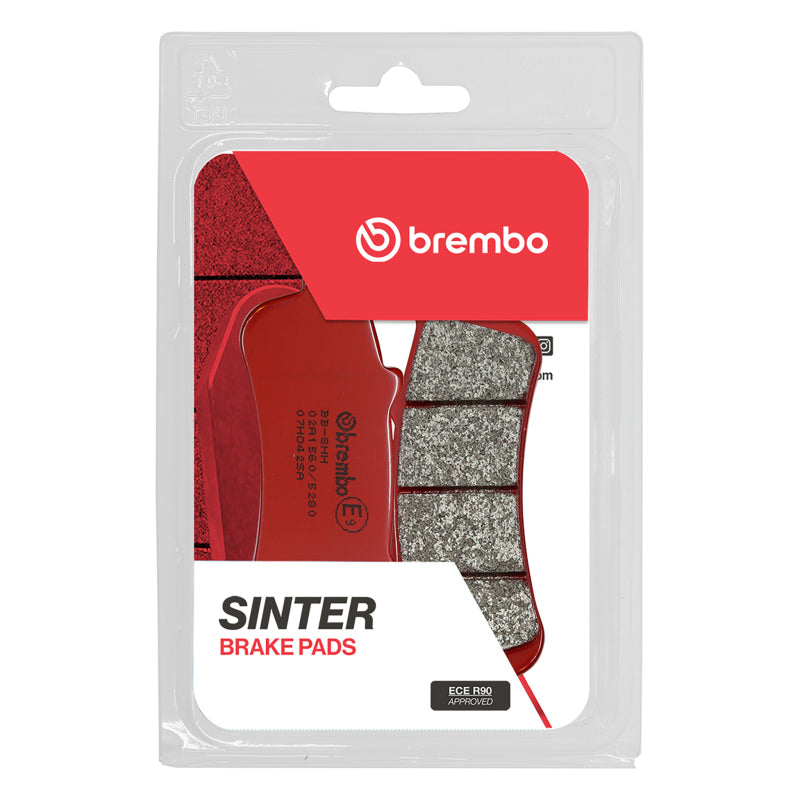 Brembo OE Powersports 07HO42SA Sintered Brake Pads for Honda CBR1100XX and VFR800 Interceptor (Front)