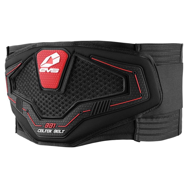 EVS Celtek Kidney Belt Black - 2XL for Lower Spine Support and Comfort