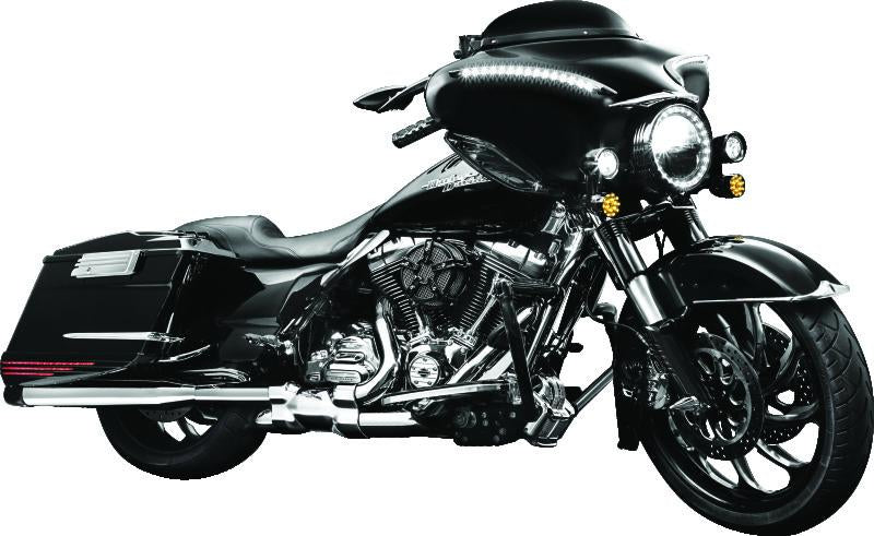 Kuryakyn Smooth Windshield Trim for Harley Davidson Touring Models (2008-2011)