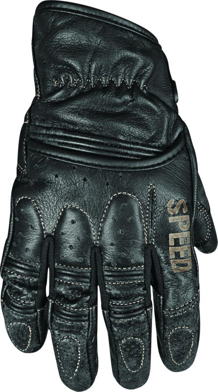 Speed and Strength Rust and Redemption Leather Motorcycle Gloves XL