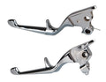Kuryakyn Trigger Levers for Harley Davidson Touring 2021-2023 - Chrome and Black Finish