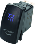 DragonFire Racing Lighted On/Off Switch with Blue Illumination - Part 521377