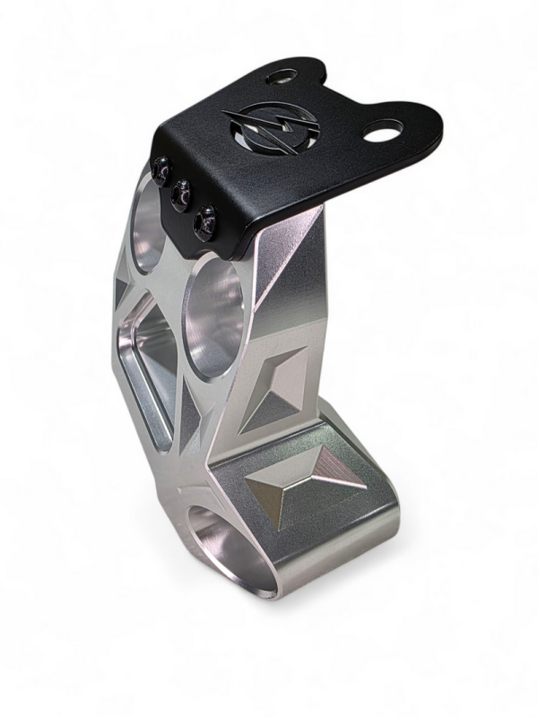 Elektric Offroad 2024+ Can-Am Maverick R Radius Rod Plate - Billet Aluminum Reinforcement with Tow Hook