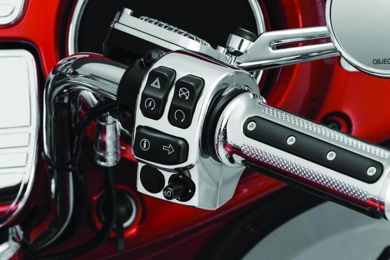Kuryakyn Chrome Switch Housings for Harley Davidson Touring Models – Part 1748