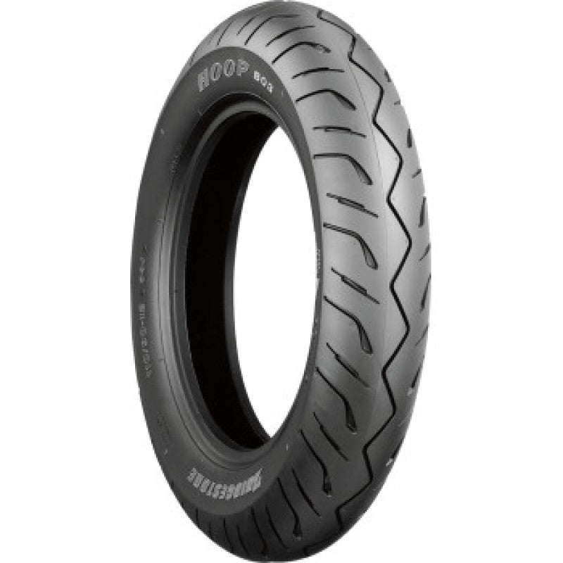 Bridgestone Hoop B03F - G 14-inch Front Scooter Tire - 120/80-14 58S Tubeless