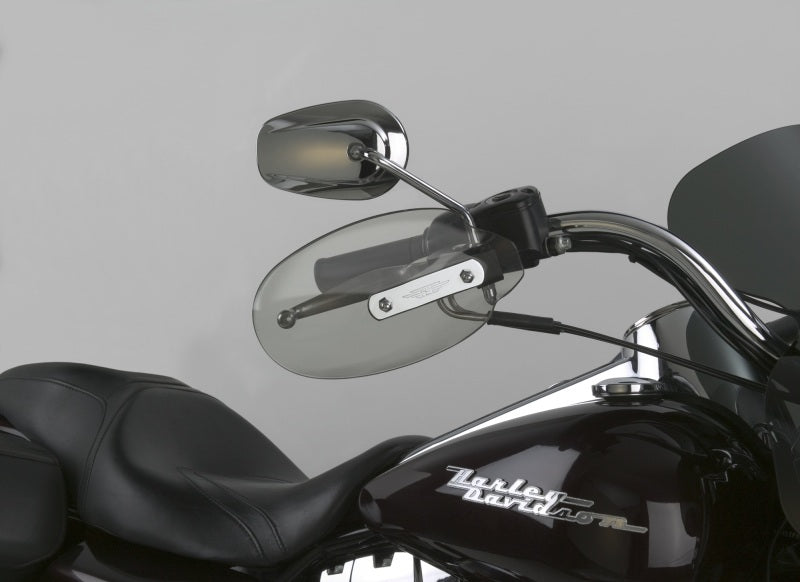 National Cycle N5541 Hand Deflectors for Harley FXST and Touring Models - Light Tint