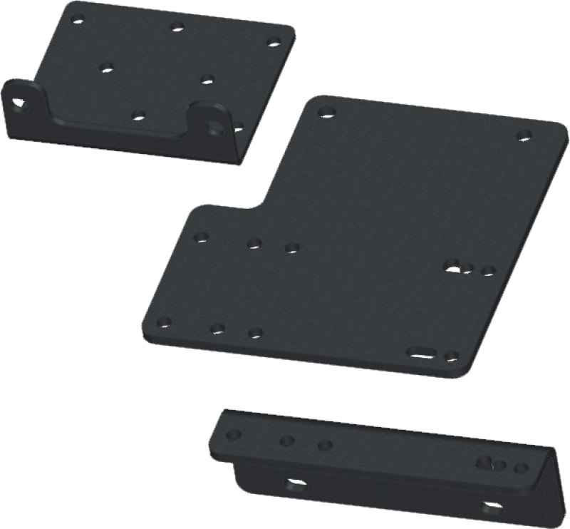 KFI 14+ Kawasaki Mule 4000/4010 4x4 Winch Mount – Durable Powder-Coated Steel
