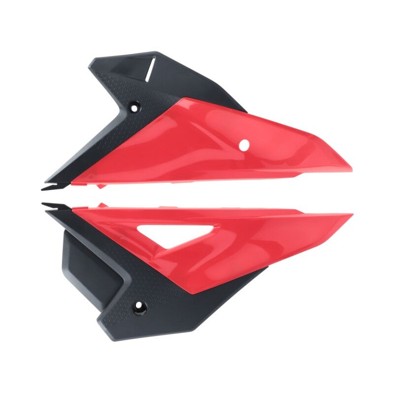 Acerbis 2986031018 PowerSports Upper and Lower Side Panels for Honda CRF250R, CRF250RX, CRF450R, and CRF450RX – Red and Black