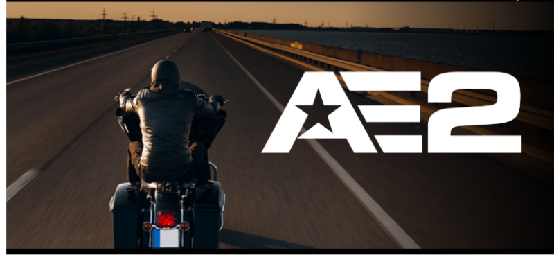 Dunlop AE2 Bias Rear Motorcycle Tire - 180/55B18 80H Tubeless for Cruiser and Touring Bikes