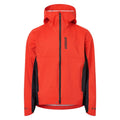 USWE Waterproof MTB Jacket Flame Red XL - Durable and Breathable Rain Gear for Mountain Biking and Outdoor Adventures