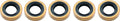 Twin Power 94-06 Big Twin Starter Jackshaft Seal - 5 Pack Replacement for Harley Davidson Part 12066