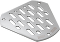 Burly Brand Hex Faceplate MX Chrome - Customizable Air Cleaner Cover for Harley-Davidson