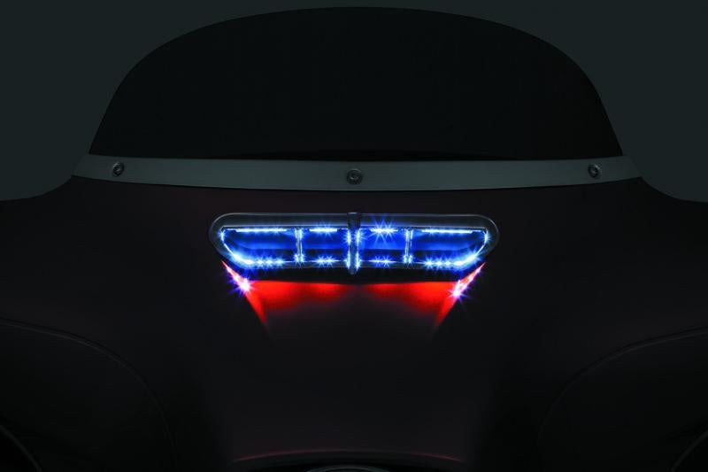 Kuryakyn Tracer LED Fairing Vent Accent for Harley-Davidson Touring Bikes (Part #5053)