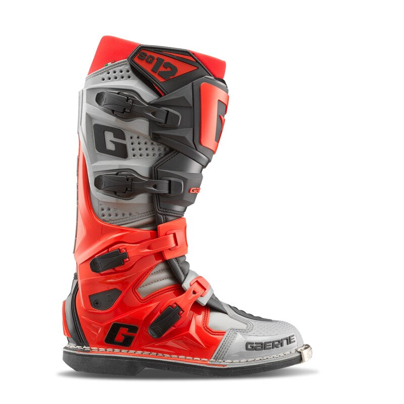 Gaerne SG12 Motorcycle Boots Size 7 – High-Performance Motocross and Enduro Footwear