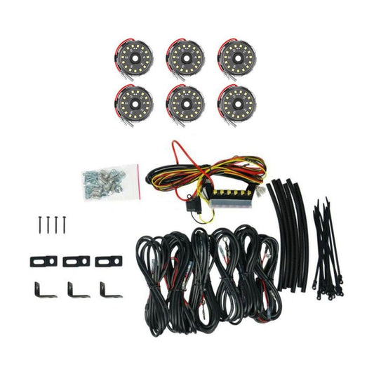 Cyclone V2 LED 6-Light Rock Light Kit