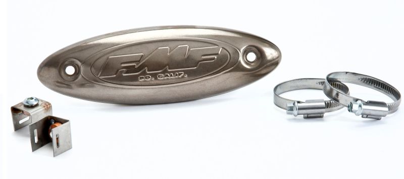 FMF Racing Titanium Header Heat Shield (Universal) - Fits FMF Megabomb Headers