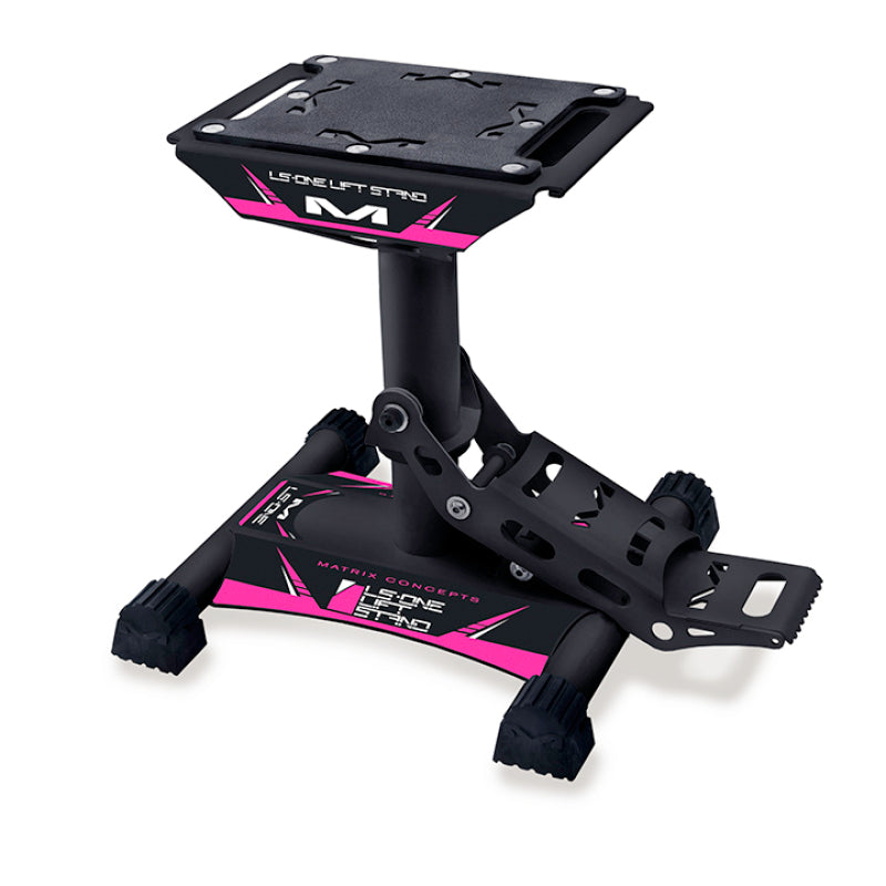 Matrix Concepts LS-One Lift Stand - Pink for Powersports Bikes