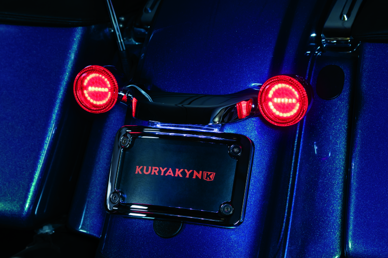 Kuryakyn Luminez L.E.D. Rear Turn Signal Insert 1157 Red for Harley-Davidson