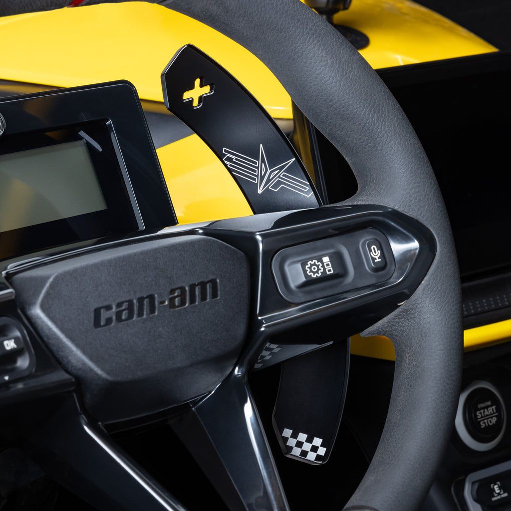 Can Am Maverick R Billet Paddle Shifters