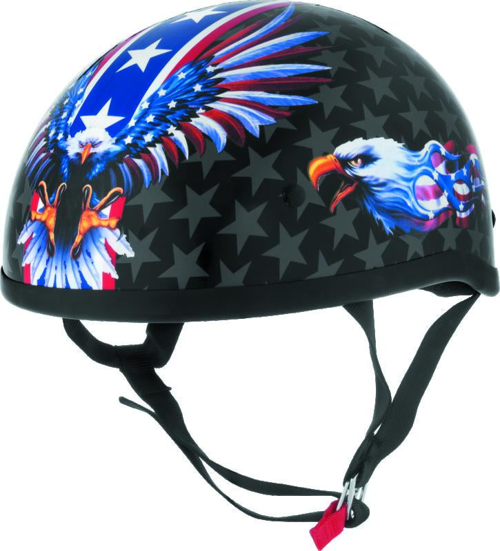 Bikers Choice Skid Lids Flame Eagle Original Helmet - Extra Large