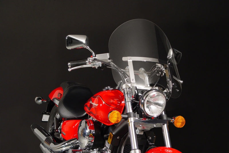 National Cycle NC125A Dakota 3.0 Windshield for Harley FXR, Suzuki LS650, Yamaha XV535 - Clear