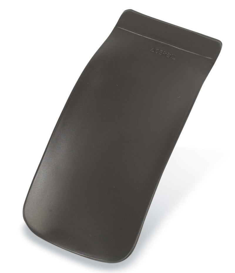 Acerbis Universal Mud Flaps for Powersports - Black, Part Number 2043200001