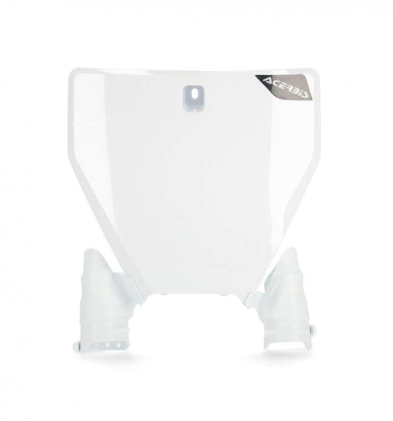 Acerbis Raptor Front Number Plate for Husqvarna 2019-2020 Models - White