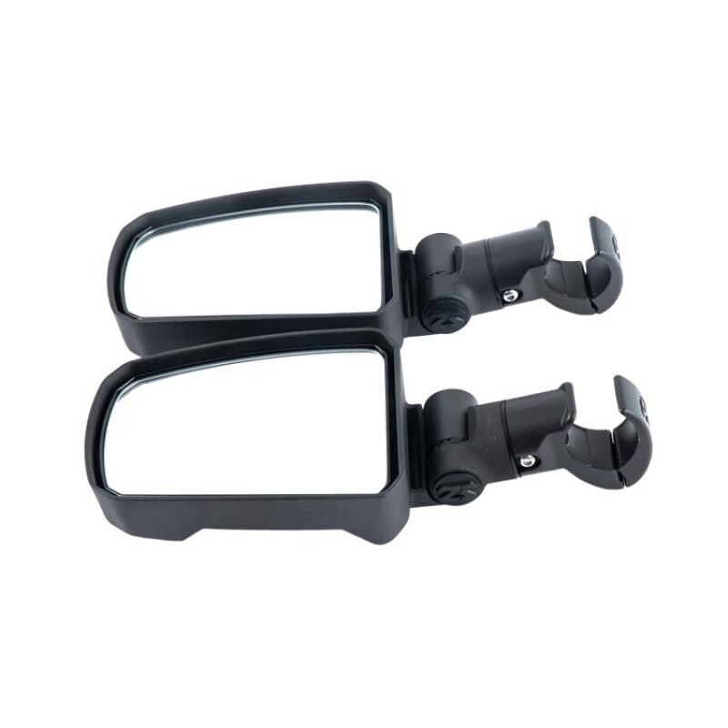 Seizmik Pursuit Side View Mirror for Polaris, Can-Am, Honda, Kawasaki – Adjustable 1.75-2 in. ROP Clamp Pair