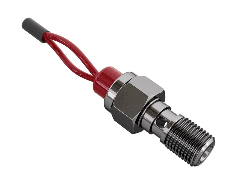 Goodridge PBL992-32C Single Brake Light Switch Bolt M10x1.25 - 20mm Under Hex for Powersports Vehicles