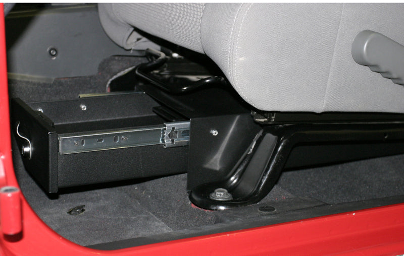 Tuffy Products Jeep Wrangler Underseat Drawer with Key Lock – Fits 2007-2015 Models