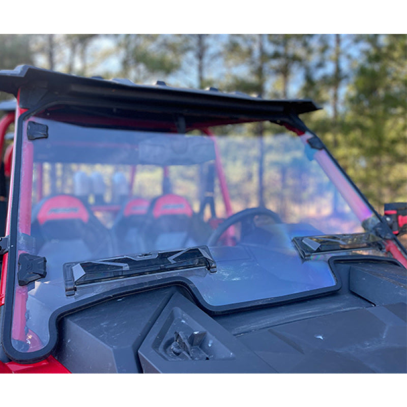 Seizmik Vented Windshield for Polaris RZR XP 1000 and Turbo Models – Easy Toolless Installation