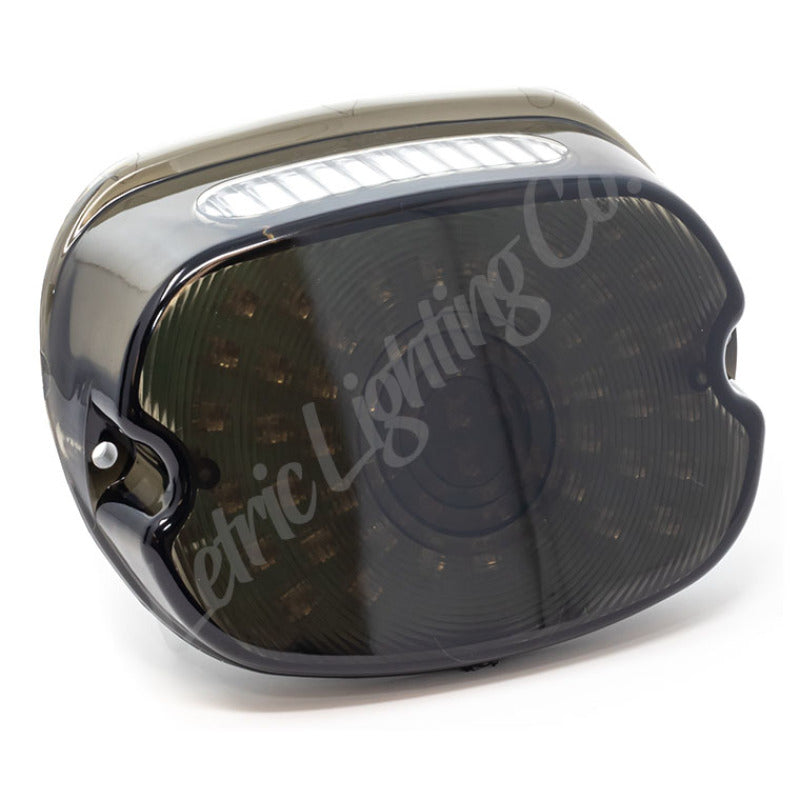 Letric Lighting 99-23 Square Back Model SO-LO Slantback Low-Profile LED Taillight with Smoke Lens