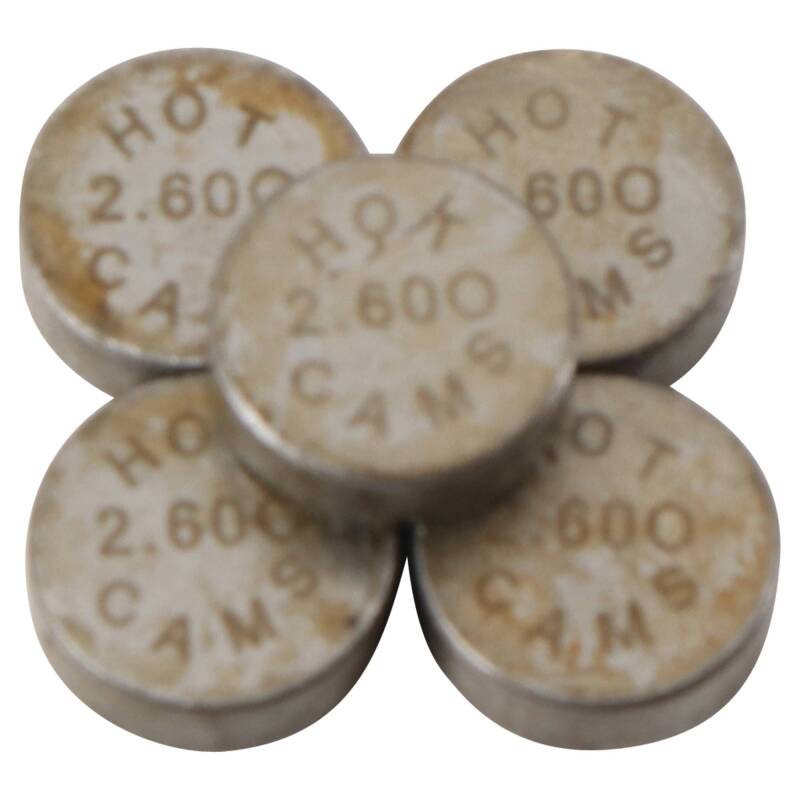 Hot Cams Yamaha WR 250 R Dual Sport 250cc Shim Kit - 5 Pack, Part Number 5PK748260