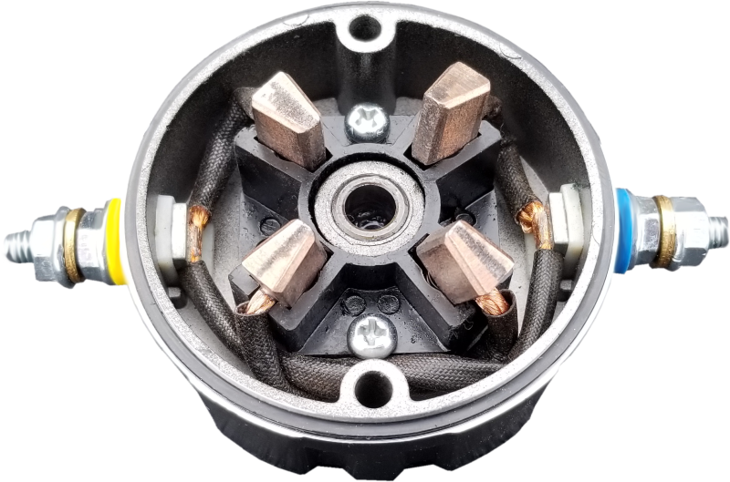 KFI Assault-Series Motor End Cap - Black for KFI Winches and PowerSports Applications