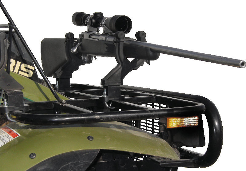 QuadBoss ATV Safety Emblem - Orange with Impact-Resistant Reflective Design