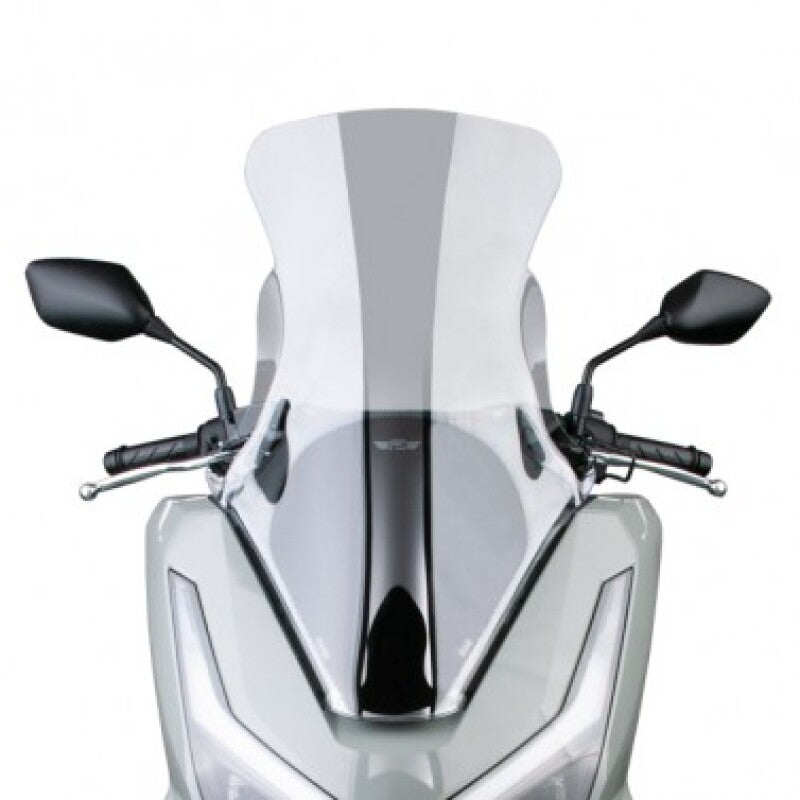 National Cycle 24+ Honda PCX160 VStream Quantum HC Poly Mid Windshield - Clear