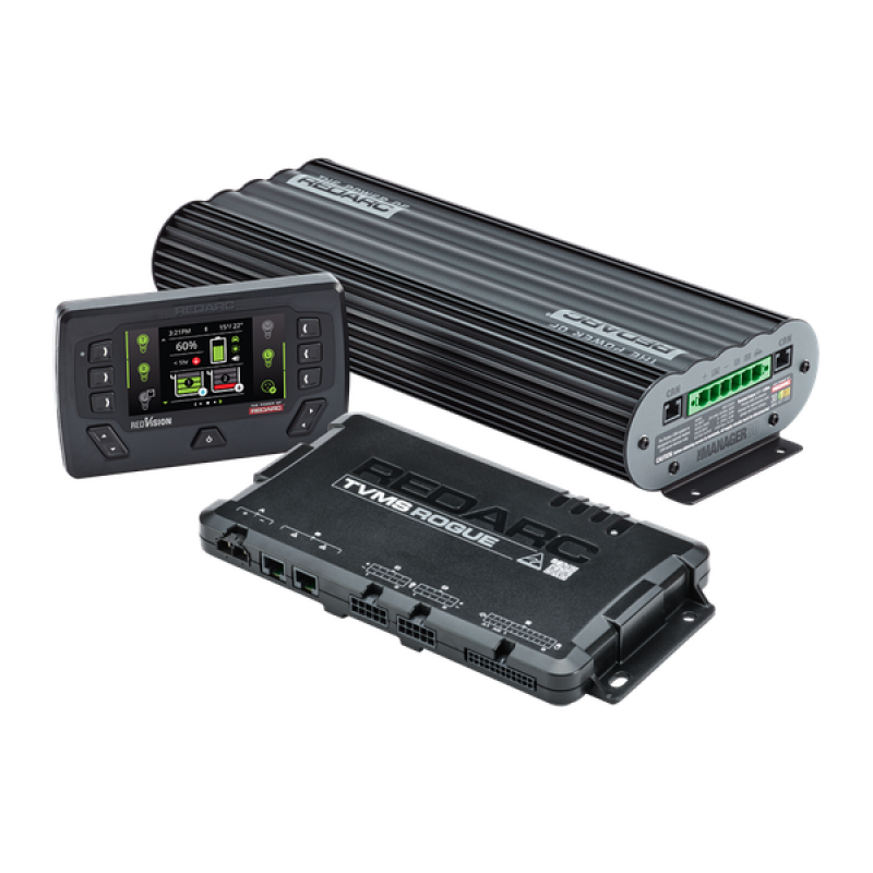 REDARC Total Vehicle Management System - Rogue with Manager30 and RedVision Display