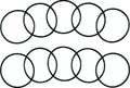 Twin Power Transmission Quad Seal for Harley-Davidson Big Twin Models – 5 Pack, Part #043290