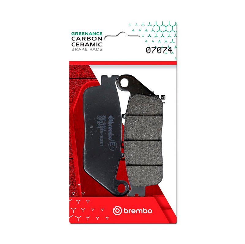 Brembo OE Powersports Part 07074XS Sinter Brake Pad for Honda CN250 Helix and BMW C Sport 600cc/GT 650cc